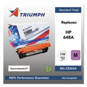 Triumph Remanufactured CE263A (648A) Toner, 11000 Page-Yield, Magenta SKLCE263A SKL-CE263A