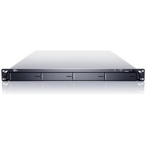 Sans Digital EliteSTOR - 1U 4 Bay Rackmount SATA to eSATA (x4) JBOD Storage (Black) KT-ES104T+B ES104T+B