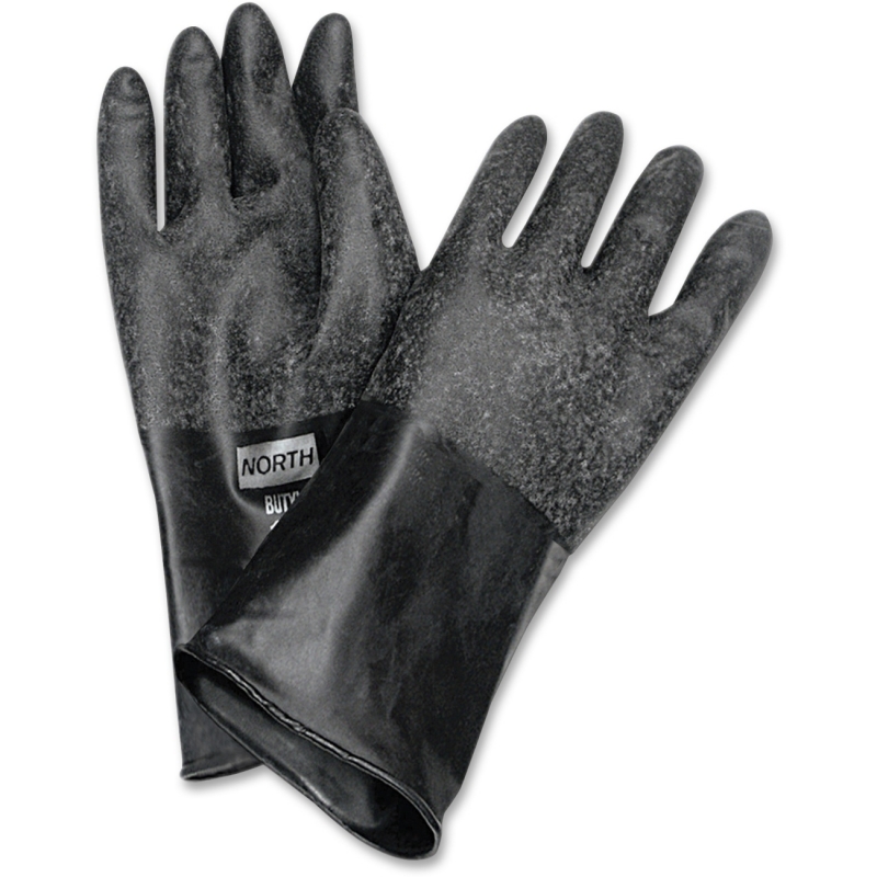 NORTH Butyl Chemical Protection Gloves B174R10 NSPB174R10
