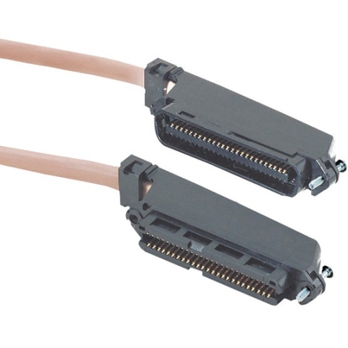 Black Box CAT3 Telco Connector Cable (UTP), PVC, 50-ft. (15.2-m) ELN25T-0050-FF