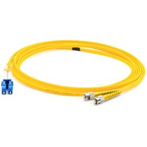 AddOn Fiber Optic Duplex Patch Network Cable ADD-LC-FC-3M9SMF