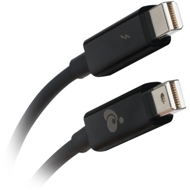 Iogear Thunderbolt Cable - 6.8ft (2m) Black GTC02-BK