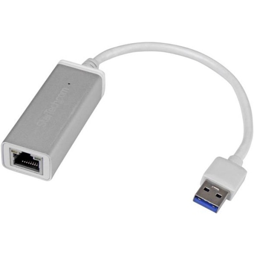 StarTech.com USB 3.0 to Gigabit Network Adapter - Silver USB31000SA
