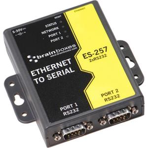 Brainboxes Ethernet to Serial Device Server ES-257X10C ES-257