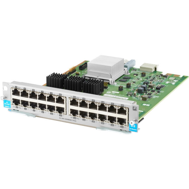 HP 24-port 10/100/1000BASE-T MACsec v3 zl2 Module J9987A