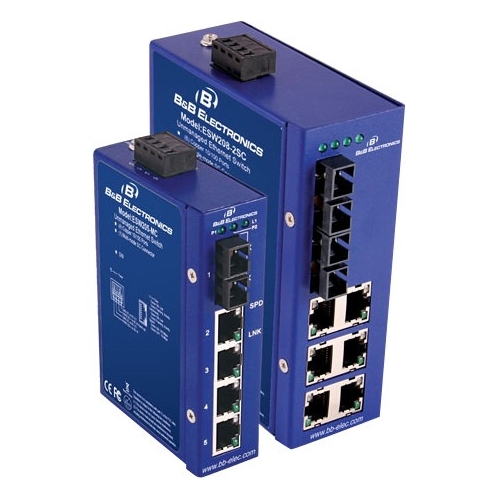 B+B Elinx Ethernet Switch ESW208-4MC-T