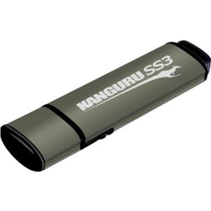 Kanguru SS3, USB 3.0 Flash Drive with Write Protect Switch, 256G KF3WP-256G