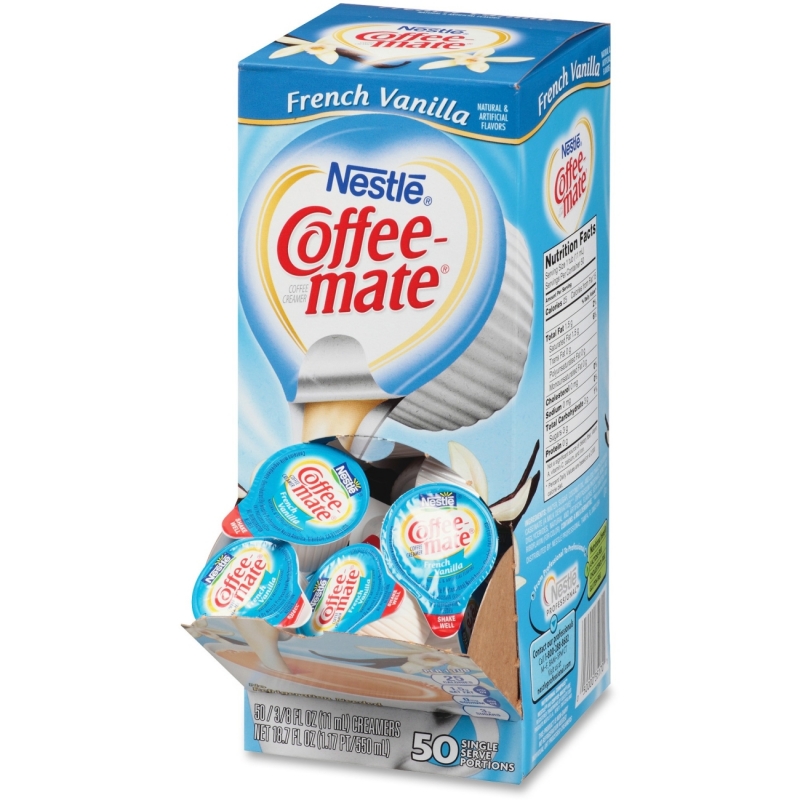 Nestle Professional Coffee-Mate French Vanilla Liquid Coffee Creamer Singles 35170CT NES35170CT