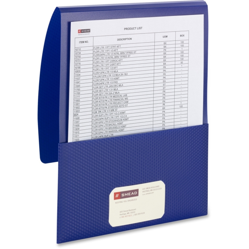 Smead Organized Up Poly Stackit Folders 87806 SMD87806
