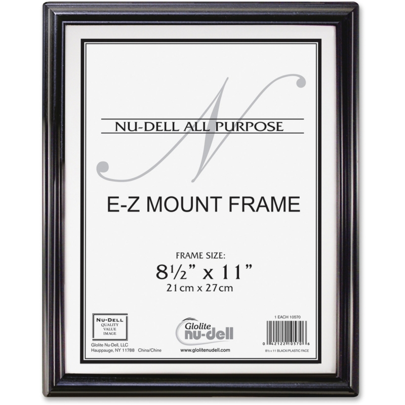 Glolite Nu-dell EZ Mount Document Frame 10570 NUD10570