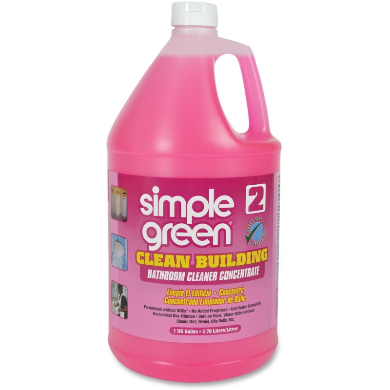 Simple Green Clean Building Bathroom Cleaner Concentrate 11101CT SMP11101CT