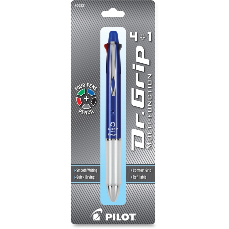 Pilot Dr. Grip Multi 4Plus1 Retractable Pen/Pencil 36221 PIL36221