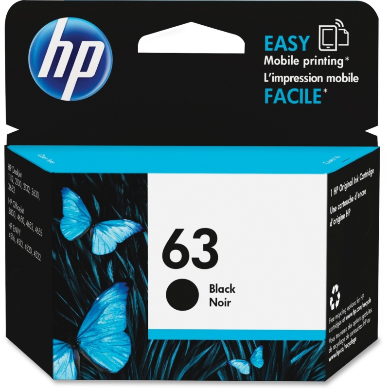 HP Ink Cartridge F6U62AN HEWF6U62AN 63