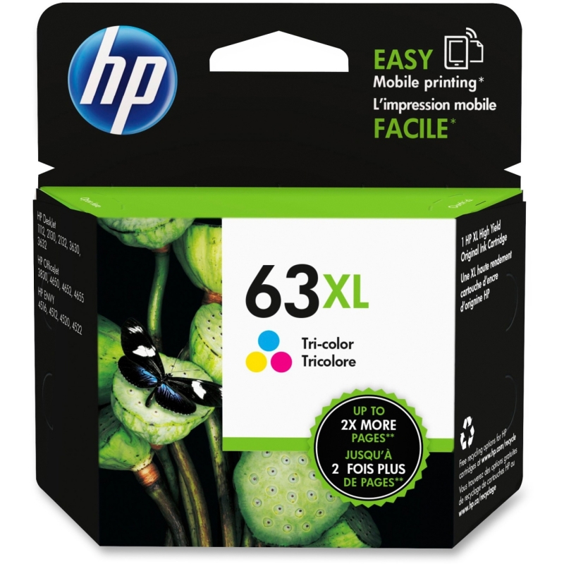 HP High Yield Ink Cartridge F6U63AN HEWF6U63AN 63XL