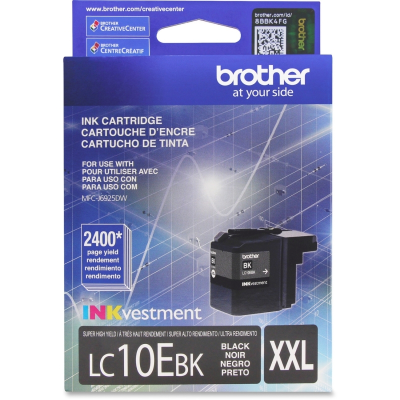 Brother XXL Ink Cartridge LC10EBK BRTLC10EBK LC-10EBK