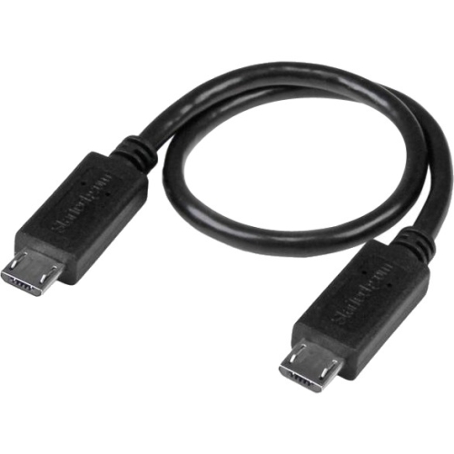 StarTech.com 8in USB OTG Cable - Micro USB to Micro USB - M/M - USB OTG Adapter - 8 inch UUUSBOTG8IN