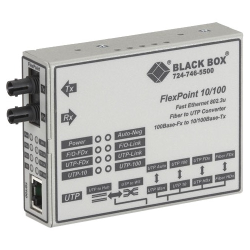 Black Box FlexPoint Transceiver/Media Converter LMC100A-R3