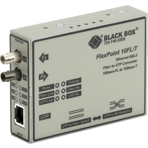 Black Box FlexPoint Transceiver/Media Converter LMC212A-13MM-R3
