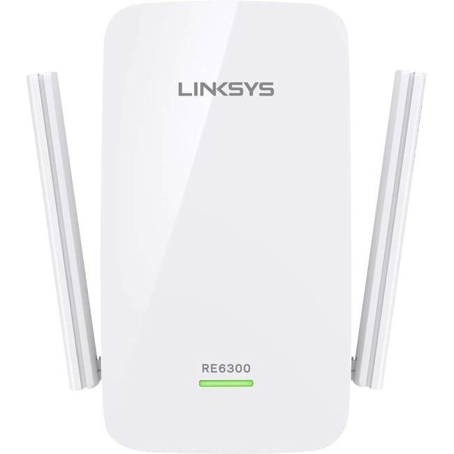 Linksys AC750 Boost Wi-Fi Range Extender RE6300