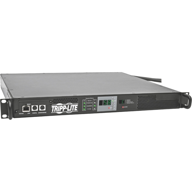 Tripp Lite 5.8kW Single-Phase 208/240V ATS/Monitored PDU PDUMNH30HVAT