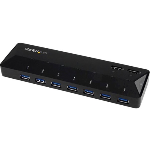 StarTech.com 7-Port USB 3.0 Hub Plus Dedicated Charging Ports - 2 x 2.4A Ports ST93007U2C
