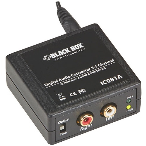 Black Box Digital Audio Converter - 5.1 Channel IC081A