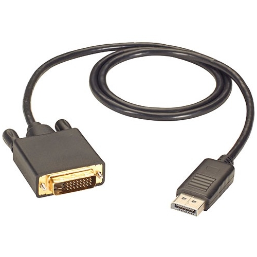 Black Box DisplayPort to DVI Cable - Male to Male, 3-ft EVNDPDVI-0003-MM