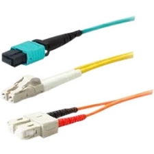 AddOn Fiber Optic Duplex Patch Network Cable ADD-MPOMPO-30M5OM3MP