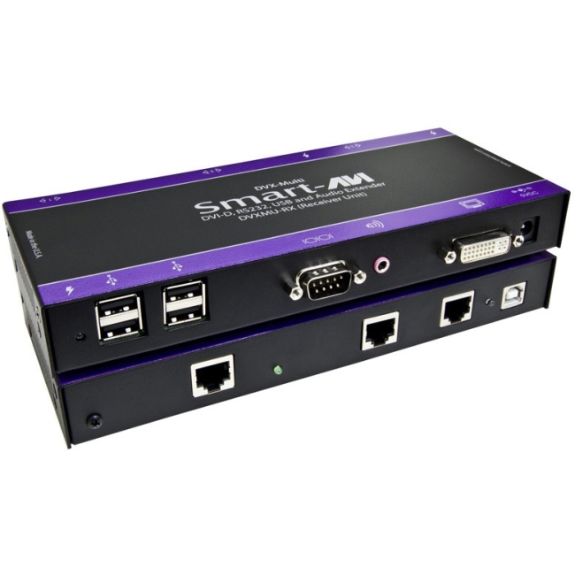 SmartAVI DVI-D/RS232/USB/AUDIO CAT6 Transmitter. DVX-MUTX