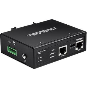 TRENDnet Hardened Industrial 60 Watt Gigabit PoE+ Injector TI-IG60