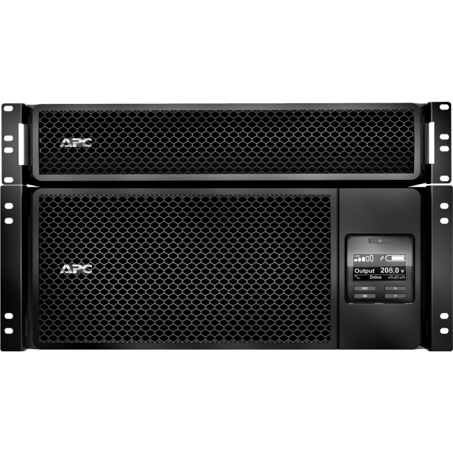 APC Smart-UPS SRT 6000VA RM with 208V to 120V 2U Step-Down Transformer SRT6KRMXLT-5KTF