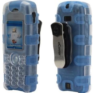 zCover Silicone Case w/Front Clamshell & Universal Metal Belt Clip, Blue CI925SJL
