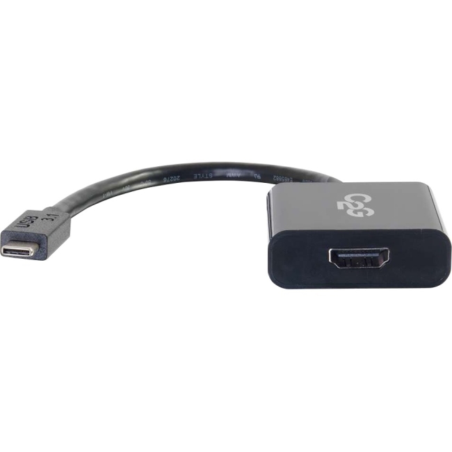 C2G USB-C to HDMI Audio/Video Adapter - Black 29474