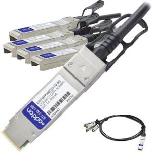 AddOn Twinaxial Network Cable QSFP4SFP10GCU1-5M-AO