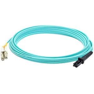 AddOn 20m Multi-Mode fiber (MMF) Duplex LC/MTRJ OM3 Aqua Patch Cable ADD-LC-MTRJ-20M5OM3