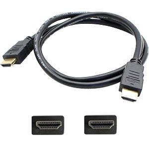 AddOn 5 pack of Lenovo 0B47070 Compatible 1.82m (6.00ft) HDMI Male to Male Black Cable 0B47070-AO-5PK