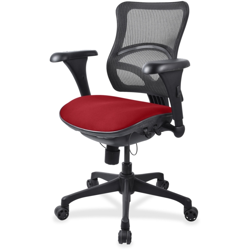 Lorell Mid-back Fabric Seat Chair 2097802 LLR2097802