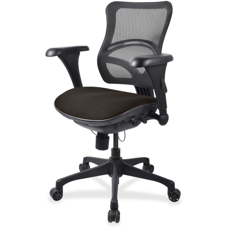 Lorell Mid-back Fabric Seat Chair 2097804 LLR2097804