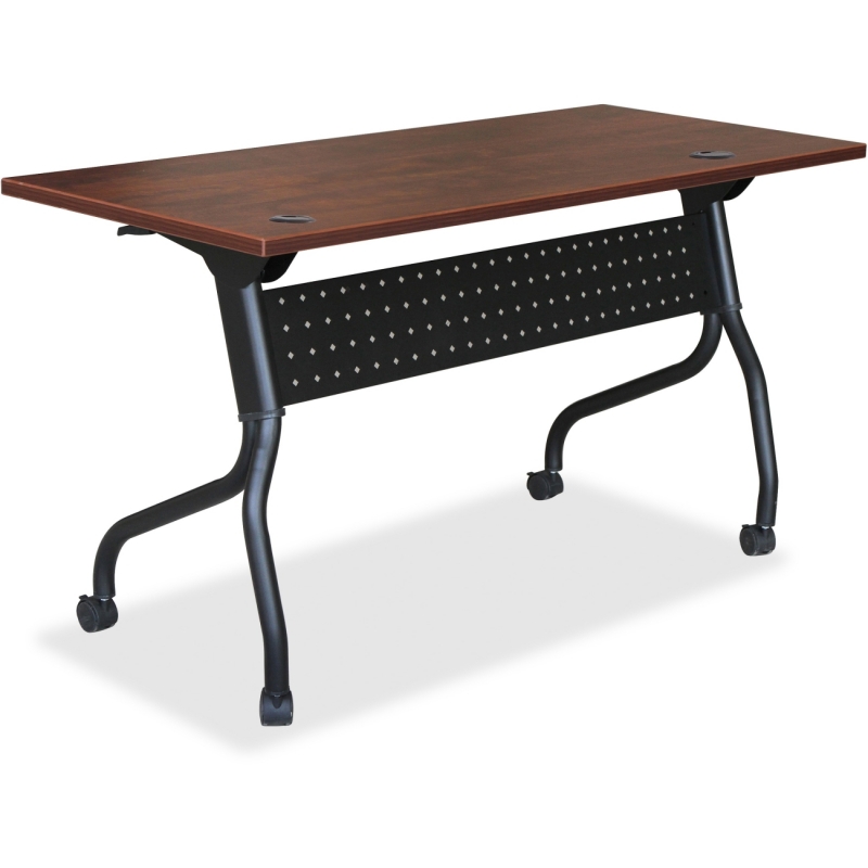 Lorell Cherry Flip Top Training Table 59515 LLR59515