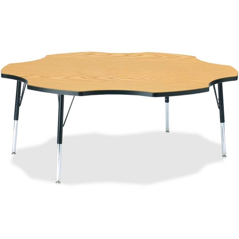 Berries Elementary Black Edge Six-leaf Table 6458JCE210 JNT6458JCE210