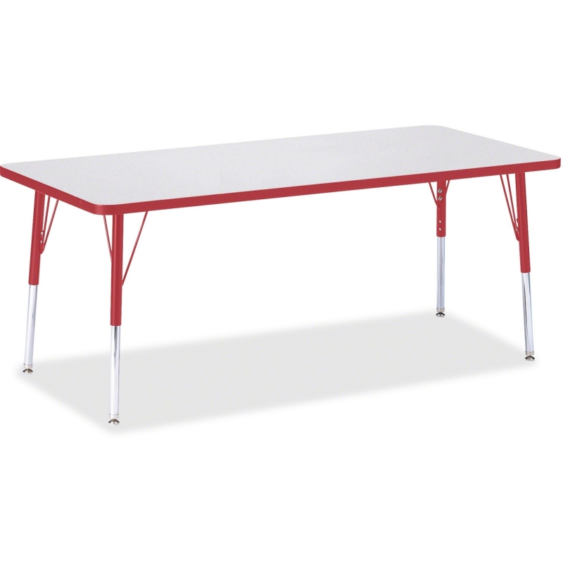 Berries Elementary Height Color Edge Rectangle Table 6413JCE008 JNT6413JCE008