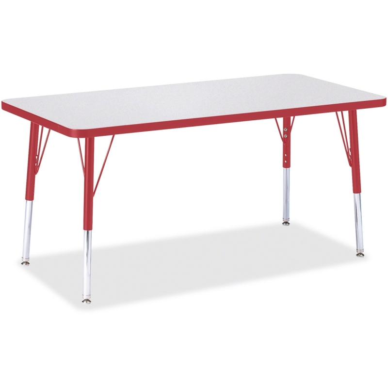 Berries Elementary Height Color Edge Rectangle Table 6403JCE008 JNT6403JCE008