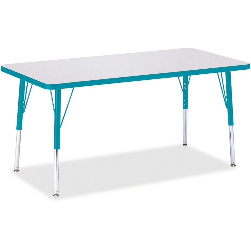 Berries Elementary Height Color Edge Rectangle Table 6403JCE005 JNT6403JCE005