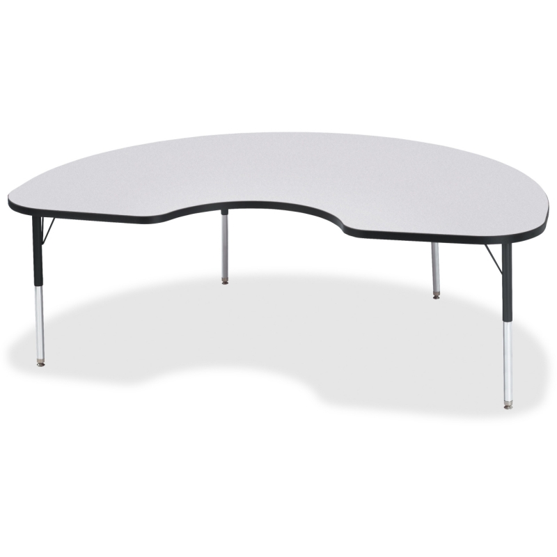 Berries Elementary Height Color Edge Kidney Table 6423JCE180 JNT6423JCE180