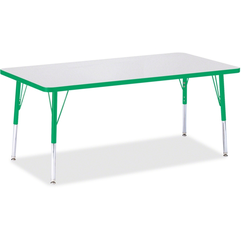 Berries Elementary Height Color Edge Rectangle Table 6408JCE119 JNT6408JCE119