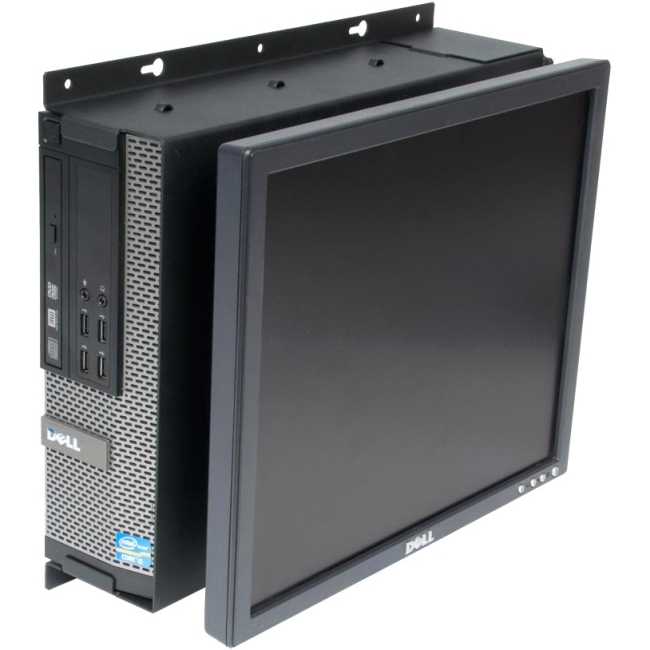 Rack Solutions Dell Optiplex 790 SFF Wall Mount - Fixed Monitor 104-2323