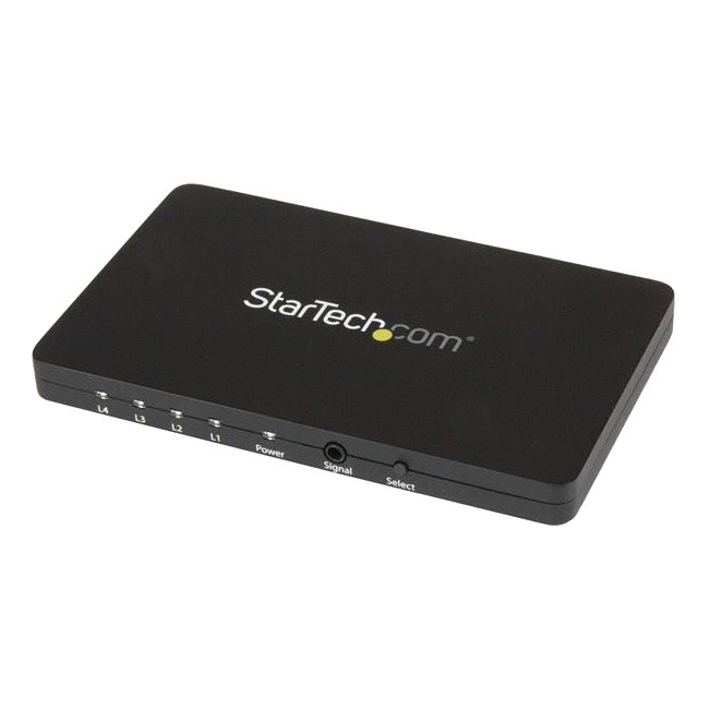 StarTech.com 4-Port HDMI Automatic Video Switch w/Aluminum Housing and MHL Support - 4K 30Hz VS421HD4K
