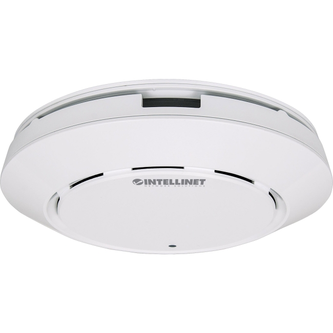 Intellinet High-Power Ceiling Mount Wireless AC1200 Dual-Band Gigabit PoE Access Point 525688