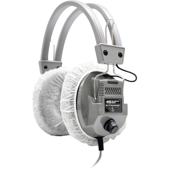 Hamilton Buhl HygenX Sanitary Ear Cushion Covers for Over-Ear Headphones & Headsets - 50 Pair HygenX45
