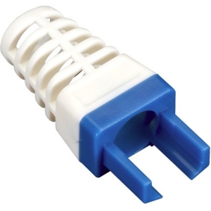 Black Box EZ-RJ45 CAT6 Strain-Relief Boot, 25-Pack, Blue C6EZ-BOOT-BL